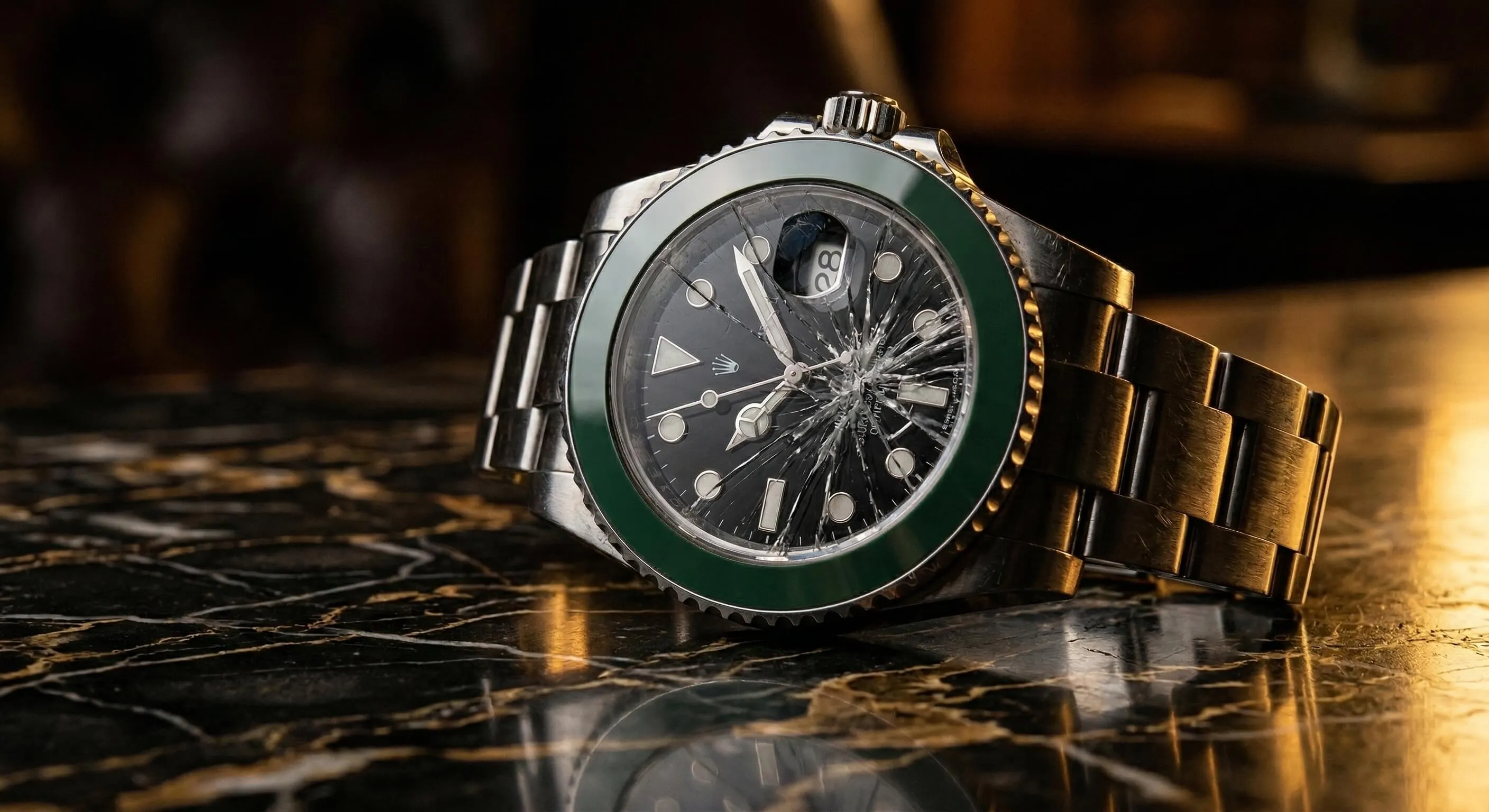 動かない・壊れた時計